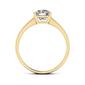 Moluxi&#8482; 14kt. Gold 2ctw. Moissanite Solitaire Ring - image 3
