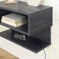 South Shore Sazena Grey Oak Floating Nightstand - image 5