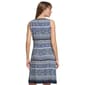 Womens Tommy Hilfiger Sleeveless Stripe Medallion A-Line Dress - image 2