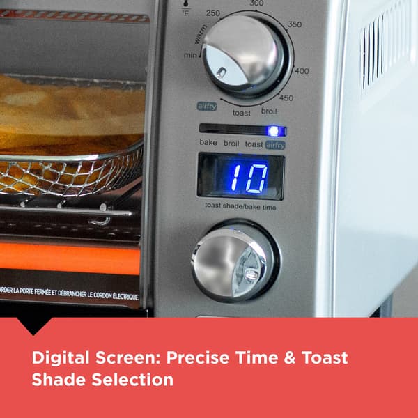Black & Decker Crisp ''N Bake Air Fry Digital 4-Slice Toaster Oven