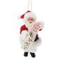 Department 56&#40;R&#41; Possible Dreams Santa Claus is Coming Ornament - image 1