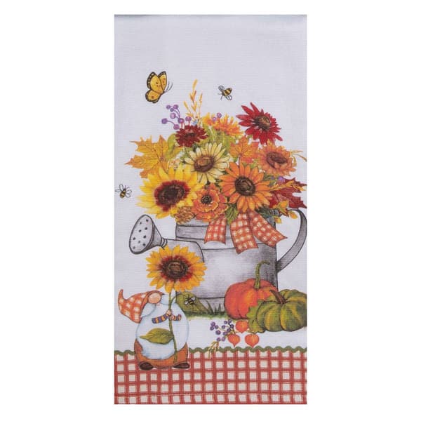 Kay Dee Watering Can Dual Purpose Terry Kitchen Towel - image 