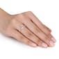 Gemstone Classics™ Diamonds & Center Stone Morganite Ring - image 3