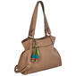 DS Fashion Double Handle North/South Tote with Charm - image 3