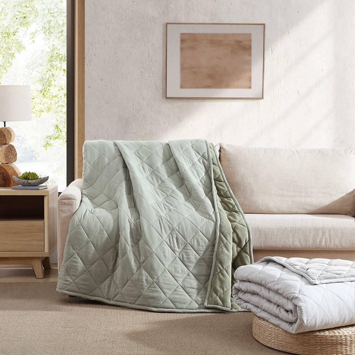 Eddie Bauer Classic Soft Solid Microfiber Blanket