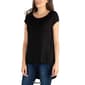 Womens 24/7 Comfort Apparel Round Neck Hi Low Tunic - image 2