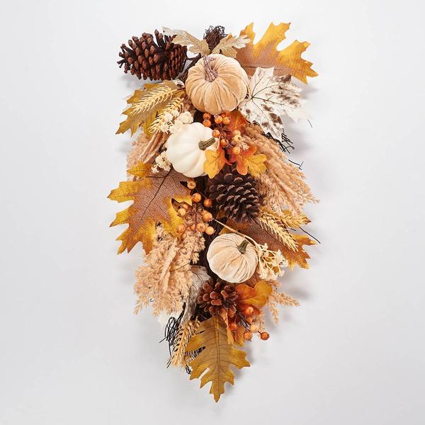 White Velvet Pumpkin Teardrop - image 
