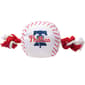 MLB Philadelphia Phillies Baseball Rope Toy - image 1