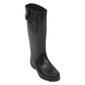 Womens Fifth & Luxe Tall Faux Fur Lined Rain Boots - Black - image 1