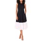 Womens MSK Sleeveless Color Block Fit & Flare Dress - image 1