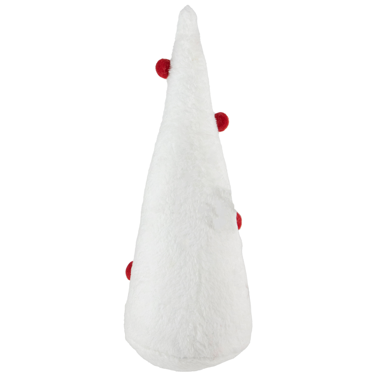 Northlight Plush Christmas Cone Tree with Pompom Ornaments