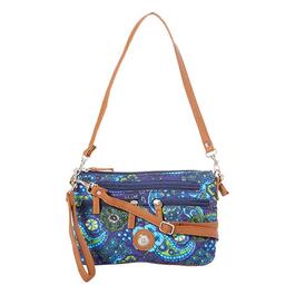 Stone Mountain Paisley Quilted 4 Bagger Crossbody -  Navy