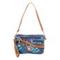 Stone Mountain Paisley Quilted 4 Bagger Crossbody -  Navy - image 1