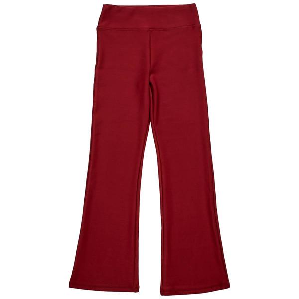 Girls (7-16) RBX Flared Leggings - Red Berry - image 