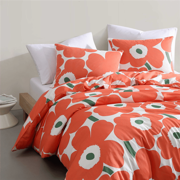 Marimekko Unikko Cotton Duvet Cover Set