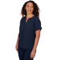 Womens Emaline Summer In The City Short Sleeve Crinkle Blouse - image 3