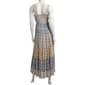 Juniors Angie Mix Print Double Strap Midi Slip Dress - image 3