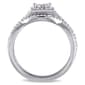 Loveblooms™  Princess & Round Diamond Bridal Ring Set - image 3