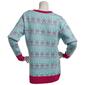 Womens Holiday Hype Pull Over Magical Unicorn Novelty Sweater - image 2