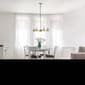 Lalia Home 5-Light Classic Clear Glass/Metal Hanging Chandelier - image 5
