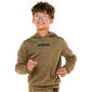 Boys (8-20) adidas(R) Essential Linear Solid Pullover Hoodie - image 1