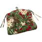 Leaf and Floral Seat Cushion - image 1