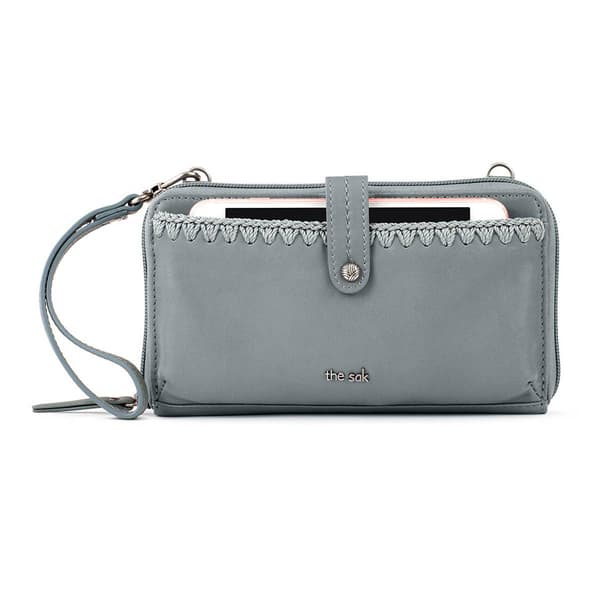 The Sak Iris Large Smartphone Crossbody - Dusty Blue