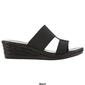 Womens Italian Shoemakers Waze Wedge Espadrilles Slide Sandals - image 2