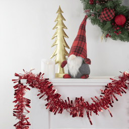 Northlight 50ft. Red Boa Wide Cut Tinsel Christmas Garland