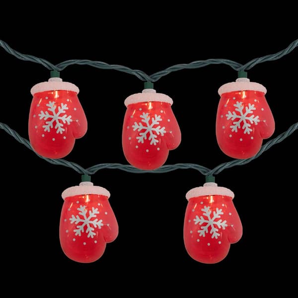 Northlight Seasonal 10ct. Mitten Christmas Light Set