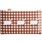BCBG Bifold Embroidered Sheep Gingham Bifold Wallet - image 1