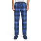 Mens Preswick & Moore(R) Plaid Drawstring Pajama Pants - Blue - image 1