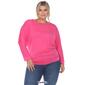 Plus Size White Mark Dolman Sleeve Blouse - image 5