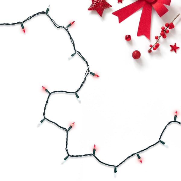 Northlight Seasonal Red And White LED Mini Christmas Lights