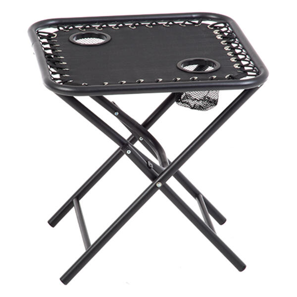 Folding Table with 2 Cup Holders - image 