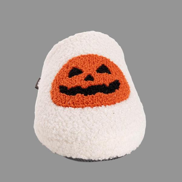 Womens MUK LUKS® Halloween Punch Needle Jack-O-Lantern Slippers