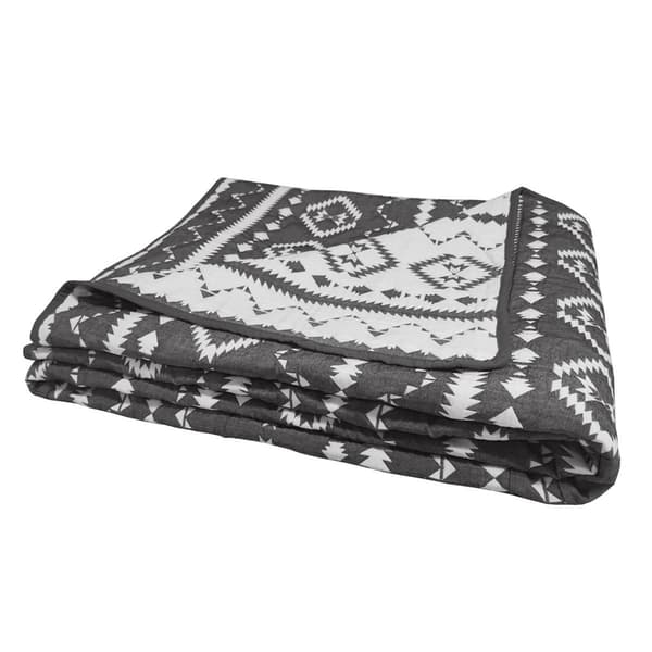 Design Studio Desert Stripe Geometric Reversible Quilt Set