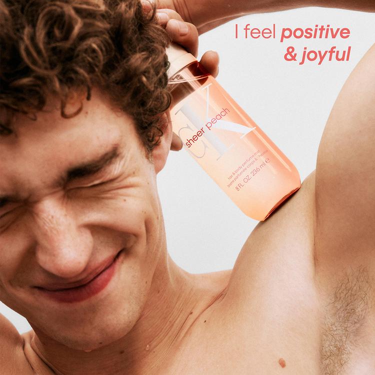Calvin Klein Sheer Peach Hair & Body Perfume Mist