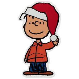 Northlight Seasonal Peanuts Linus Christmas Window Cling