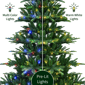 Puleo International 7.5ft Pre-Lit LED Mountain Fir Christmas Tree - image 4