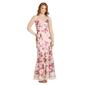 Juniors Morgan &amp; Co. Floral Sequin Sheath Dress - image 1