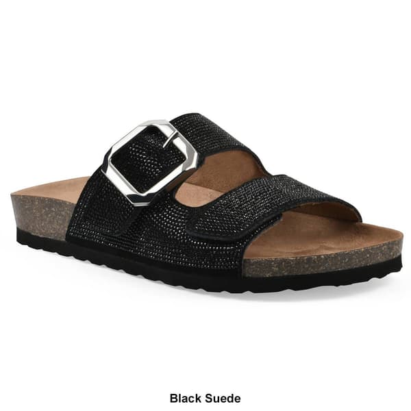 Womens White Mountain Granitas Footbed Sandals