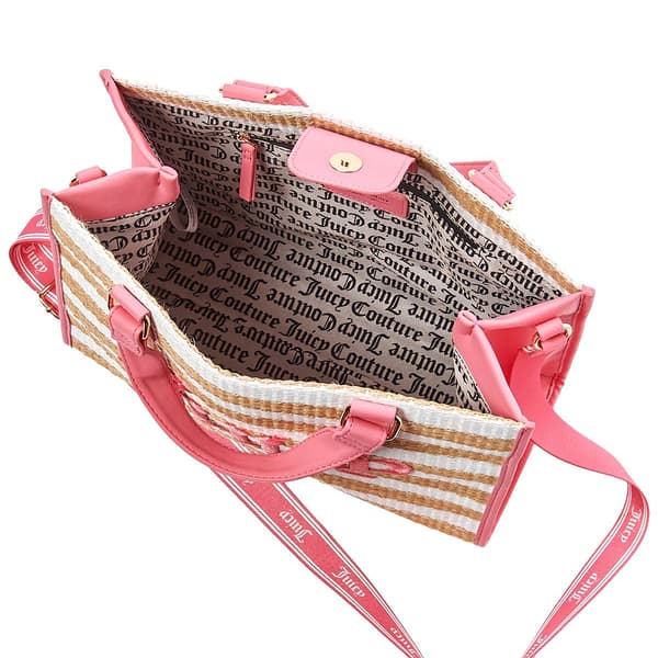Juicy Couture Straw Square Tote