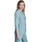 Womens DKNY 3/4 Sleeve One Button Flap Pocket Blazer - image 3