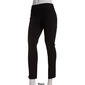 Juniors Zoe + Phoebe Solid Millennium Ankle Pants w/ Faux Pocket - image 4
