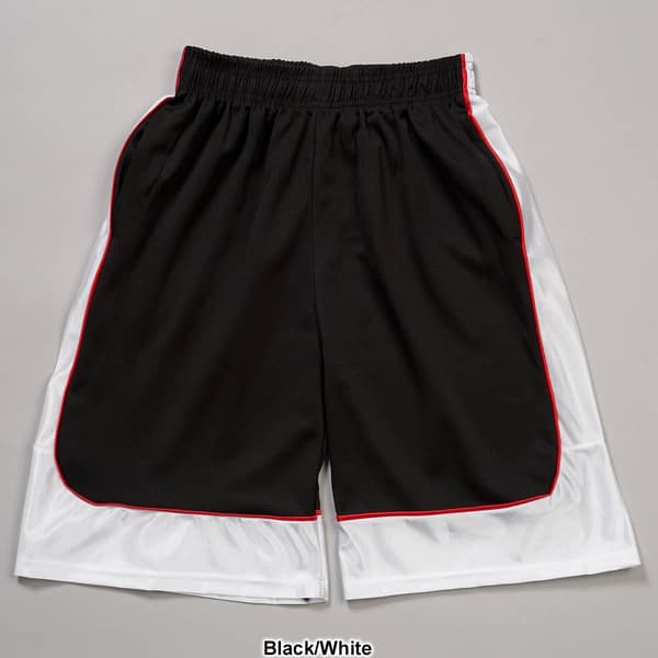 Mens Ultra Performance Closed Mesh Color Block Dazzle Shorts