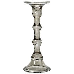Mikasa(R) 11.75in. Glass Candle Holder - Smoke