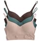 Womens Danskin 3pk. Wire-Free Longline Bras GS2155-3PKW - image 1