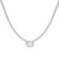 Gianni Argento Lab Opal and Cubic Zirconia Necklace - image 1