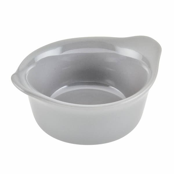 Rachael Ray 4pc. Ceramics EVOO/Ramekin Dipper Set - Grey